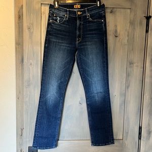 Mother denim mid rise dazzler ankle 26